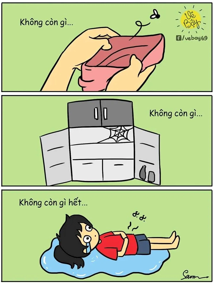 Meme vẽ bậy thể hiện sự nghèo khó một cách hài hước
