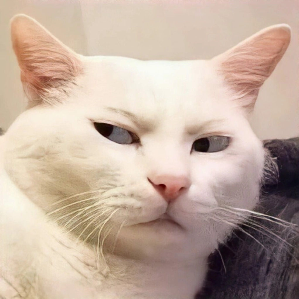 mèo thả like đồng tình một cách bất lực