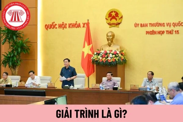 Minh họa hoạt động giải trình