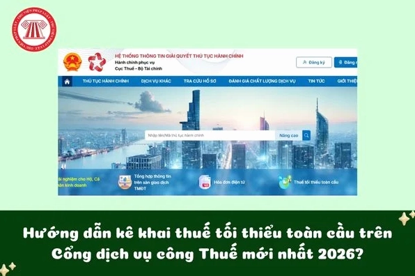 Minh họa quy trình kê khai thuế theo tiêu chuẩn toàn cầu mới nhất