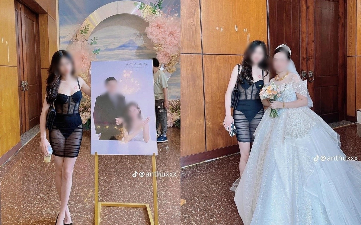 Một góc nhìn khác về trang phục hớ hênh của khách mời dự tiệc cưới