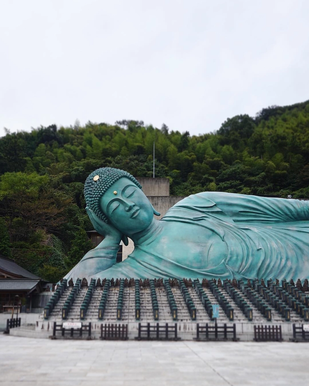 Một góc thanh tịnh yên bình trong khuôn viên ngôi chùa Nanzoin