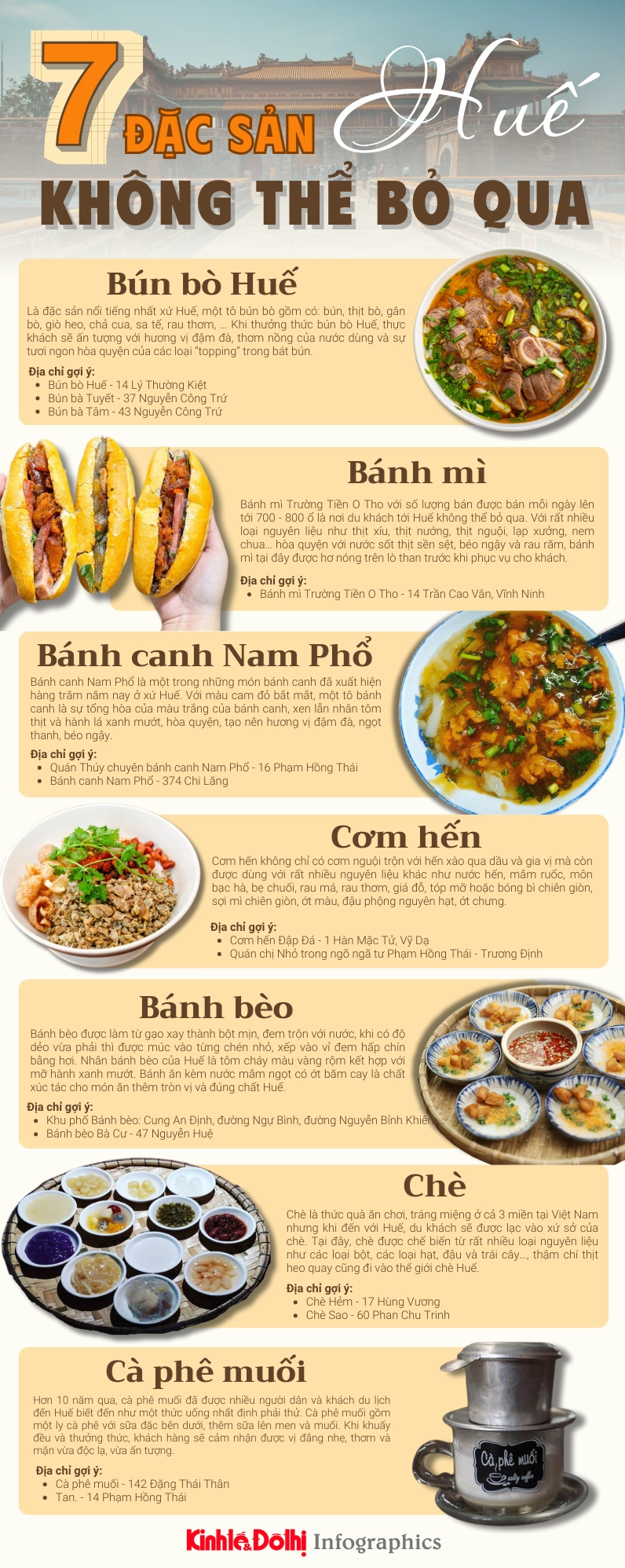 Mùa Thu đến Huế trải nghiệm ẩm thực cố đô