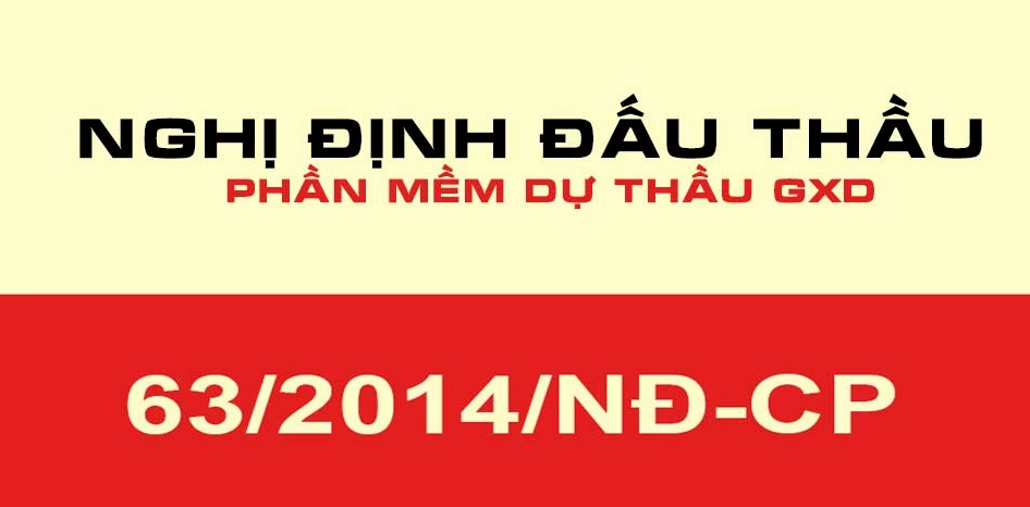 Mục lục Nghị định số 63/2014/NĐ-CP Quy định chi tiết thi hành một số điều của Luật đấu thầu về lựa chọn nhà thầu