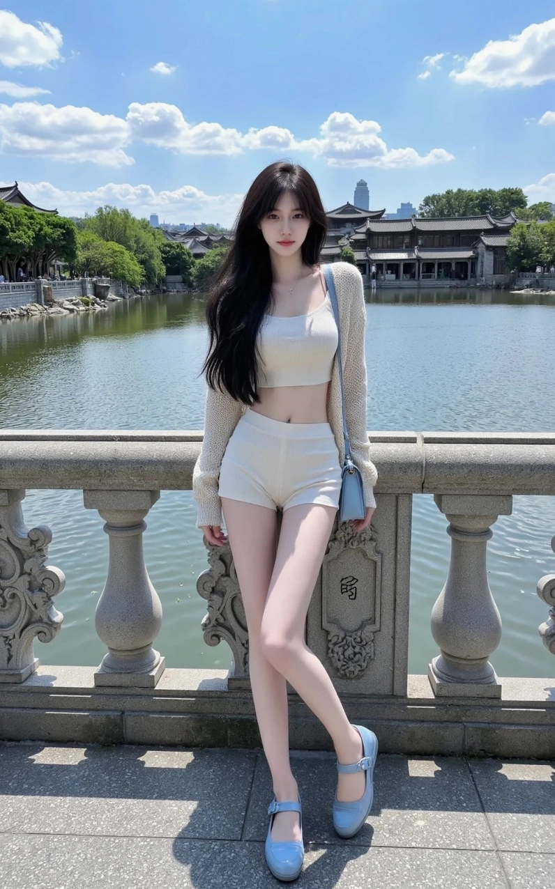 Nét đẹp dịu dàng của thiếu nữ trong khung cảnh màu pastel lãng mạn