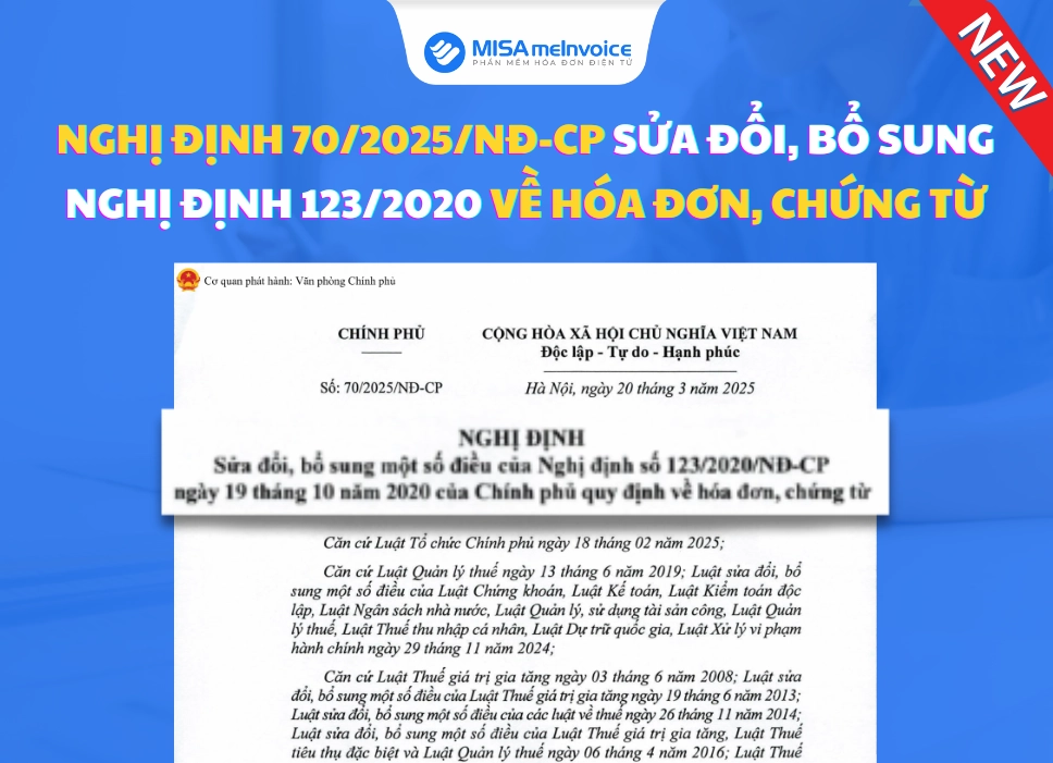 Nghị định số 70/2025/NĐ-CP sửa đổi Nghị định số 123/2020/NĐ-CP