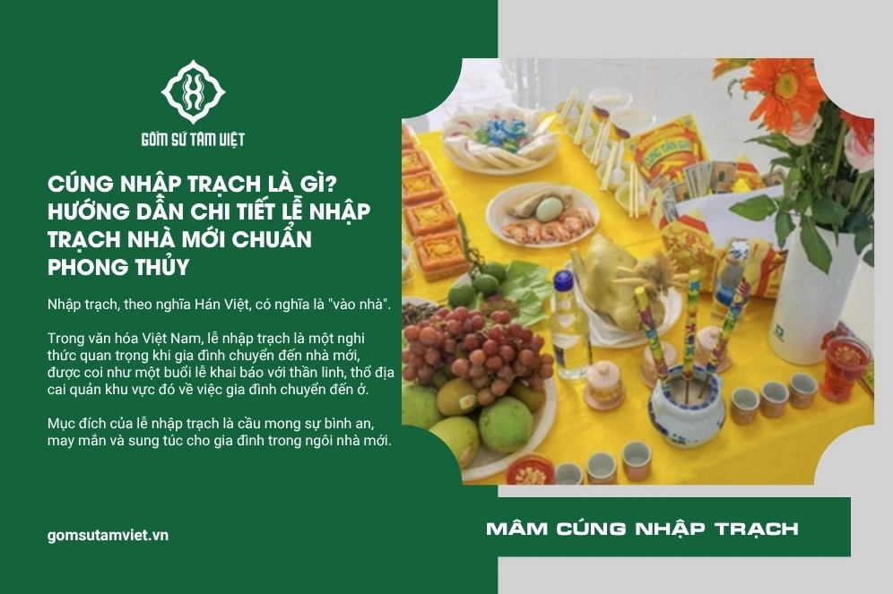 Nghi lễ nhập trạch nhà mới truyền thống của người Việt