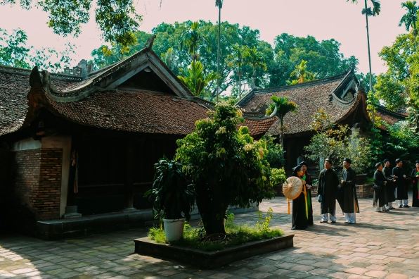 Ngôi cổ tự Vĩnh Nghiêm với nét kiến trúc bằng gỗ trầm mặc thiêng liêng