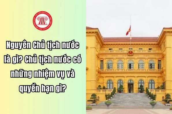Nguyen Chu tich nuoc la gi Chu tich nuoc co nhung nhiem vu va quyen han gi
