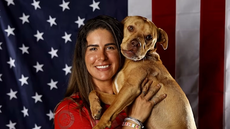Những chú chó người bạn thân thiết của các vận động viên Olympic đội tuyển Mỹ