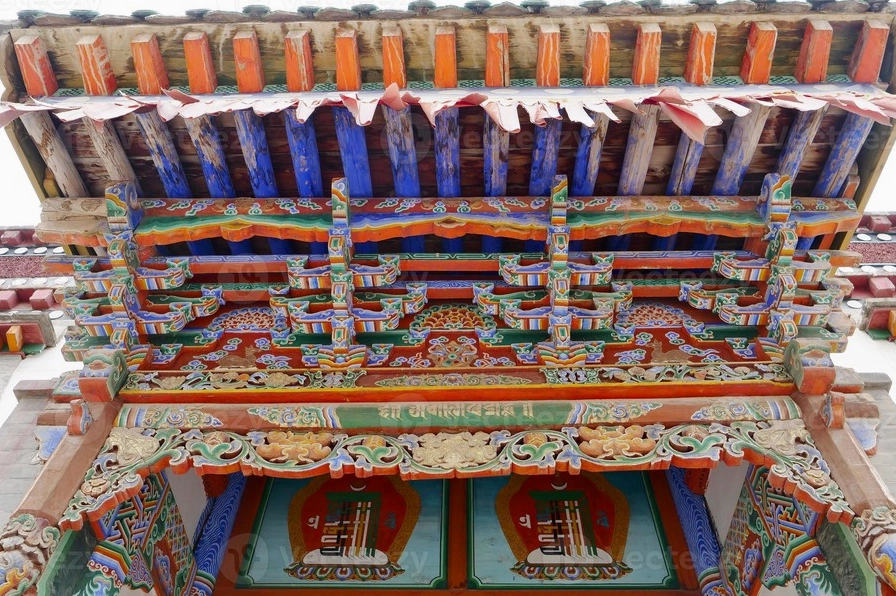 Những họa tiết trang trí ấn tượng bên trong Tu viện Kumbum