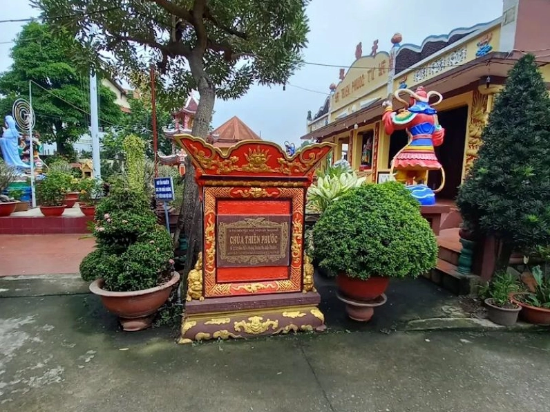 Những nét trầm mặc nhuốm màu thời gian lưu giữ giá trị lịch sử tại Chùa Thiên Phước