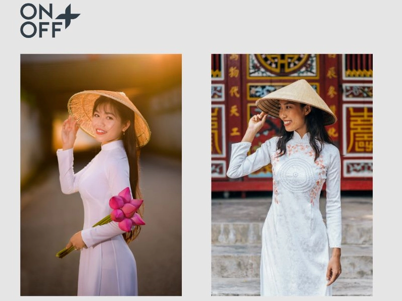 Nữ sinh mặc áo lá 3 dây thiết kế tinh tế