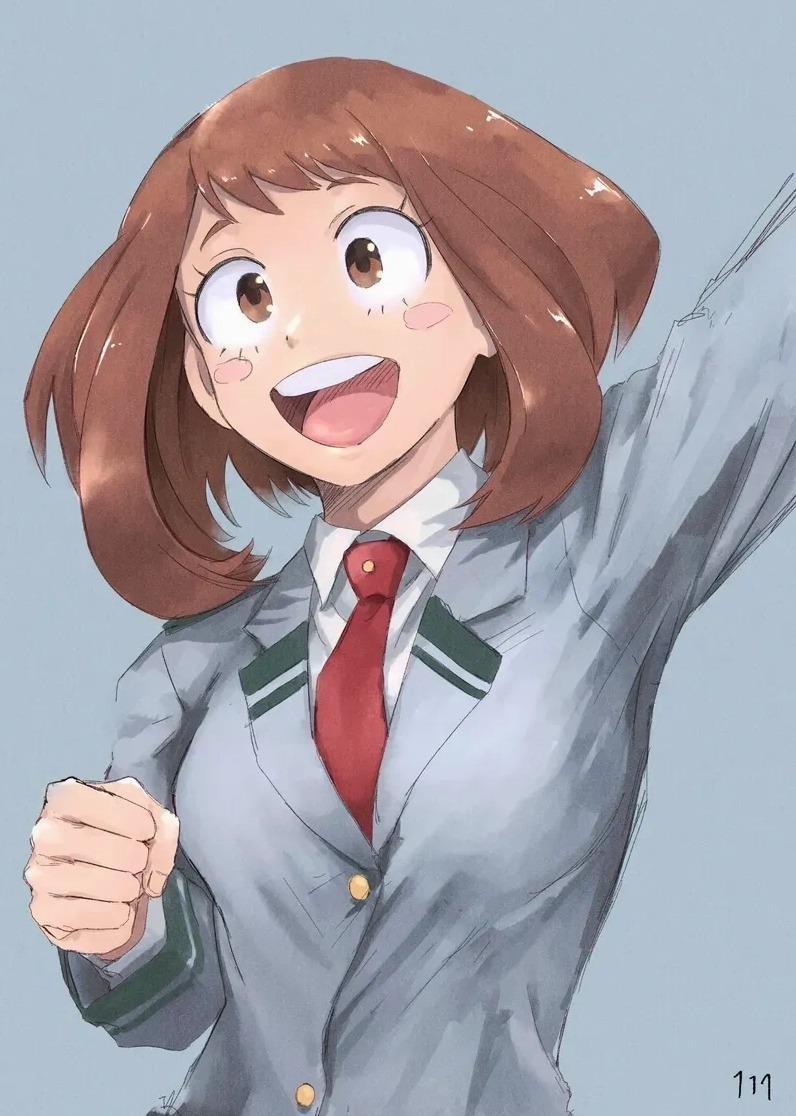 Ochako cô gái dễ thương với ước mơ anh hùng