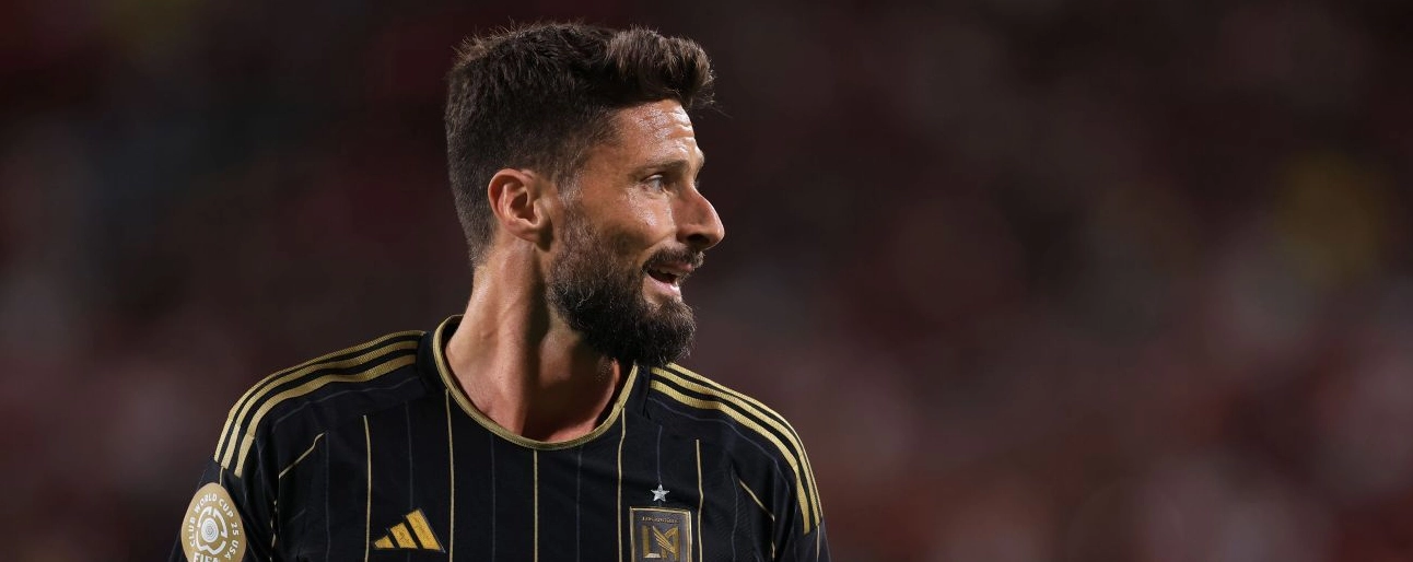 Olivier Giroud thi đấu cho Los Angeles FC tại giải FIFA Club World Cup