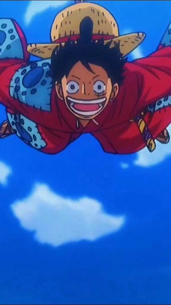 One piece hình nền luffy chibi dễ thương với biểu cảm đáng yêu