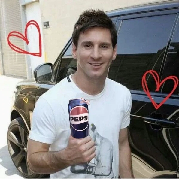 pepsi messi meme