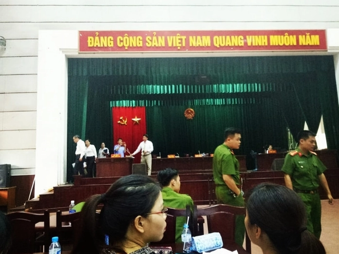 Phiên tòa lưu động được tổ chức tại Đại học Luật Hà Nội