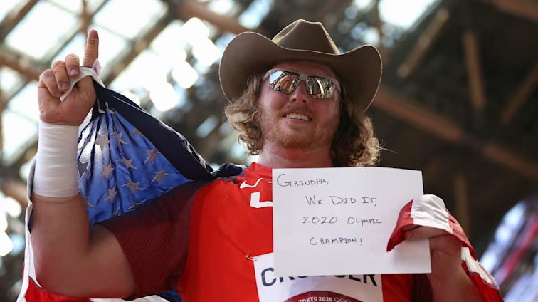 Quá trình chuẩn bị là tất cả đối với ông vua đẩy tạ Ryan Crouser