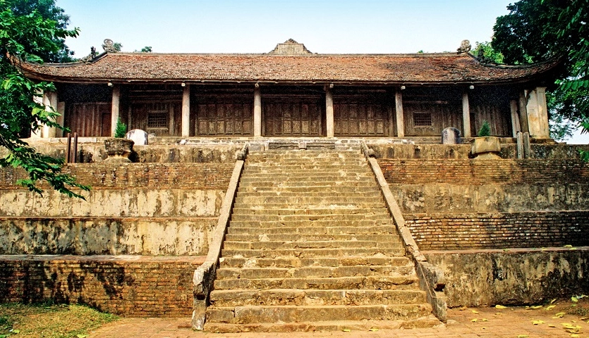 Quang cảnh uy nghi thanh tịnh của ngôi chùa Trăm Gian tại huyện Chương Mỹ