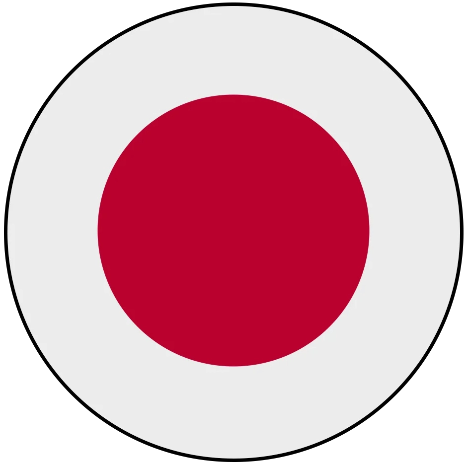 Quốc kỳ Nhật Bản đại diện cho quốc gia của cầu thủ Ryunosuke Sato