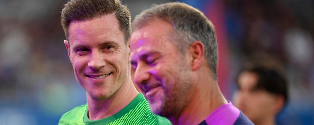 Quyết định về tương lai của Marc Andre ter Stegen đang được đặt dấu hỏi lớn dưới thời huấn luyện viên Hansi Flick