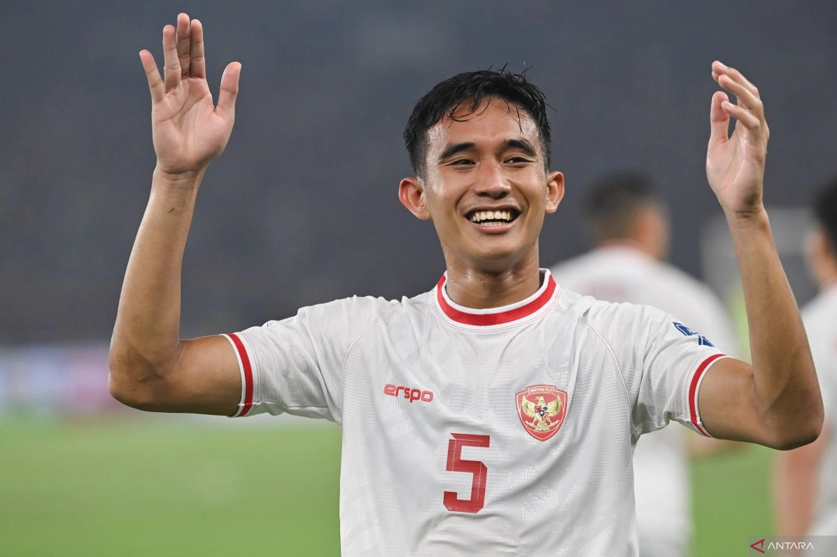 Rizky Ridho nỗ lực thi đấu giúp Đội tuyển Indonesia tiến sâu tại vòng loại thứ ba World Cup