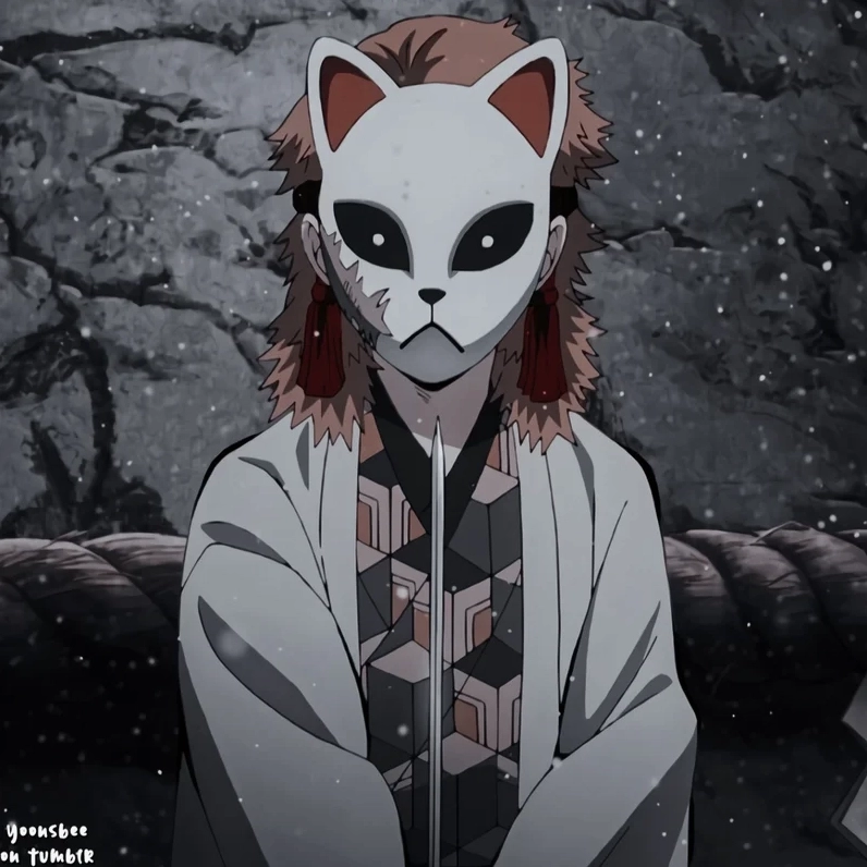 Sabito Demon Slayer với ánh mắt kiên cường