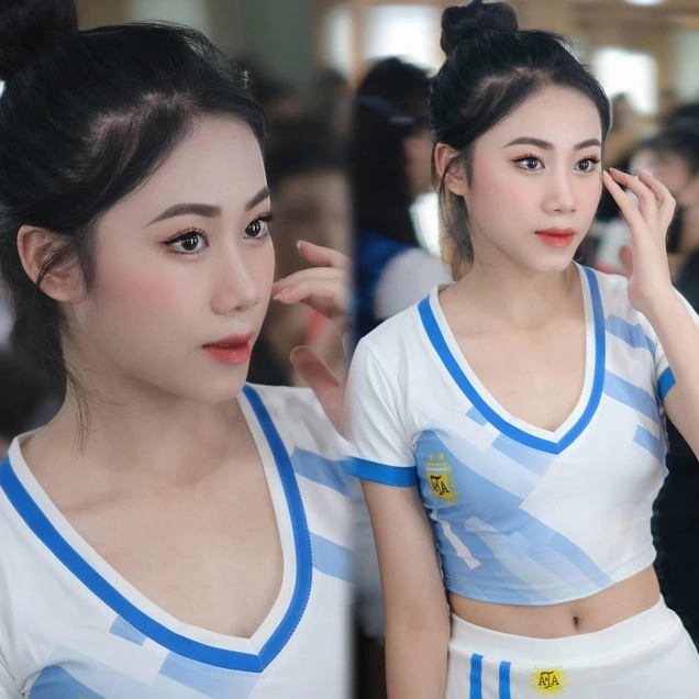 Sắc vóc ngỡ ngàng của mỹ nữ đại diện Argentina tỏa sáng rực rỡ