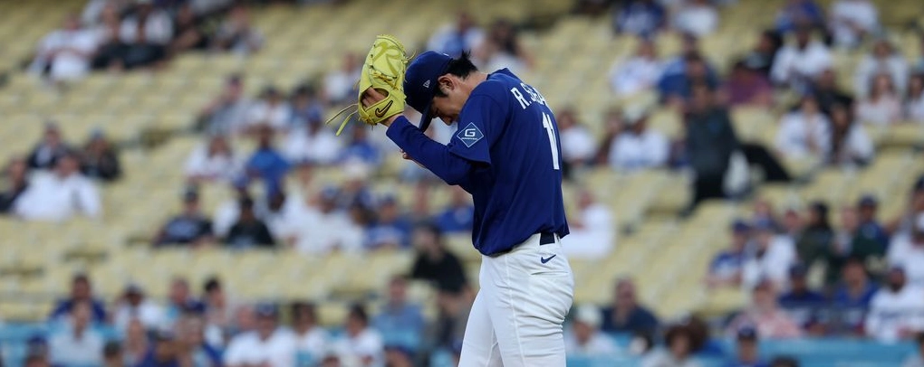 Sasaki gục ngã trước áp lực trong lần xuất phát tiếp theo tại MLB