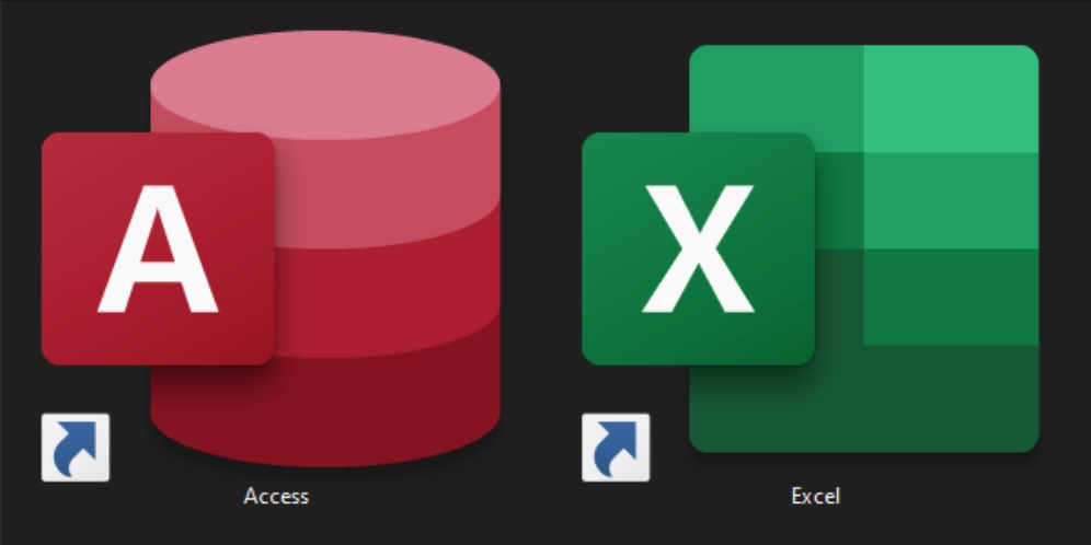 So sánh điểm giống và khác nhau giữa Microsoft Access và Excel