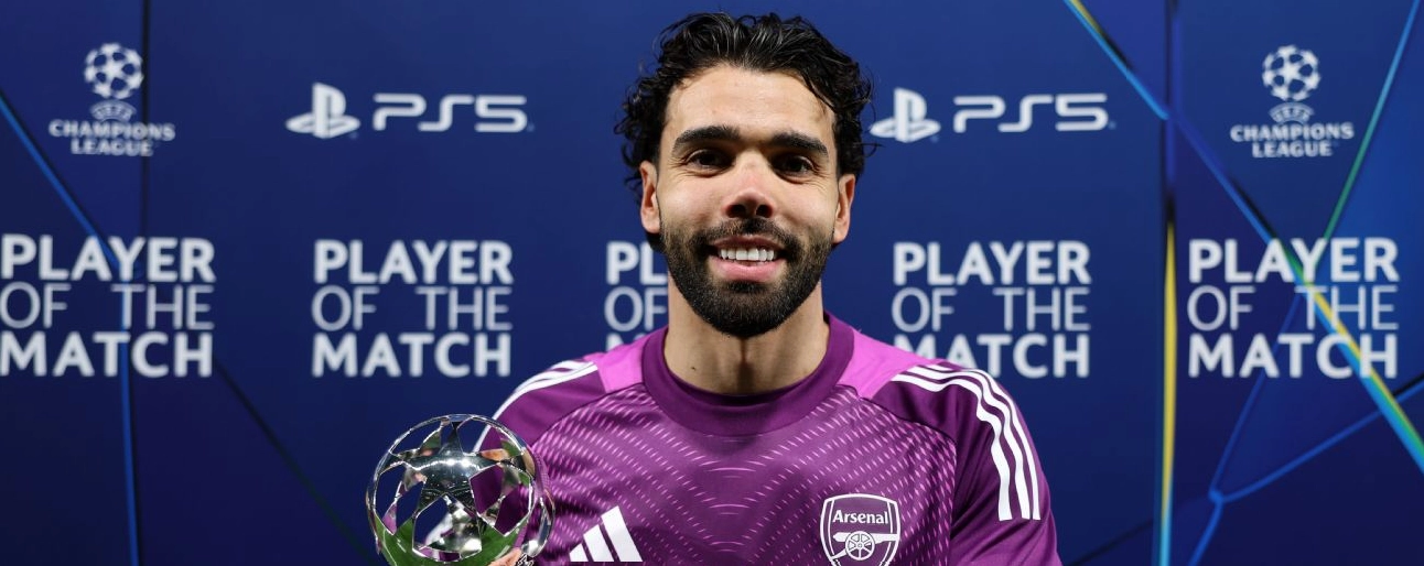 Sporting boss Raya was best player for Arsenal