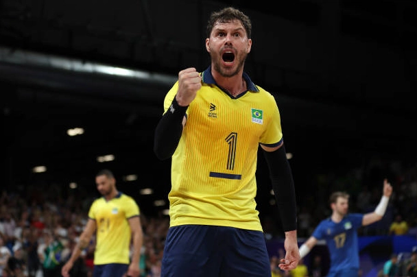 Sự tập trung cao độ của Bruno Mossa Rezende trong trận tứ kết nghẹt thở đối đầu đội tuyển Mỹ