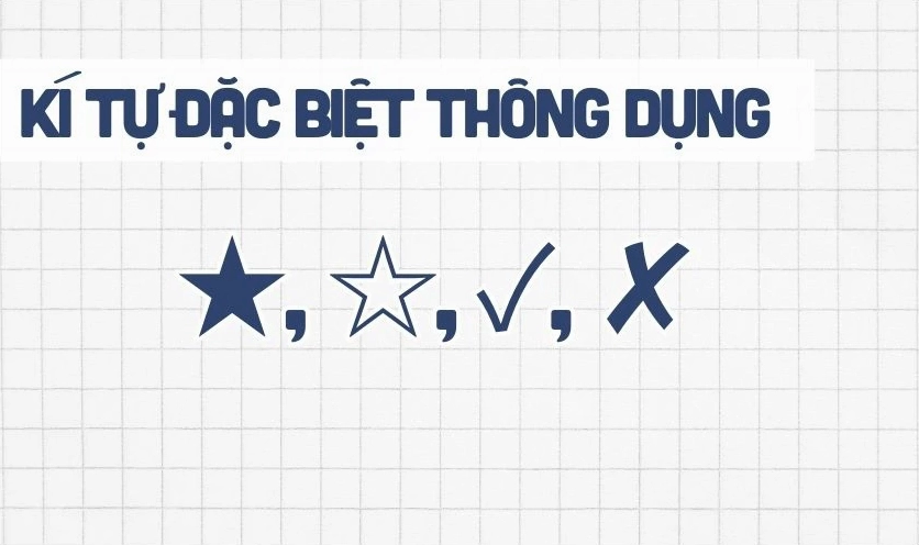 Tác dụng của các loại ký tự nghệ thuật trong văn bản