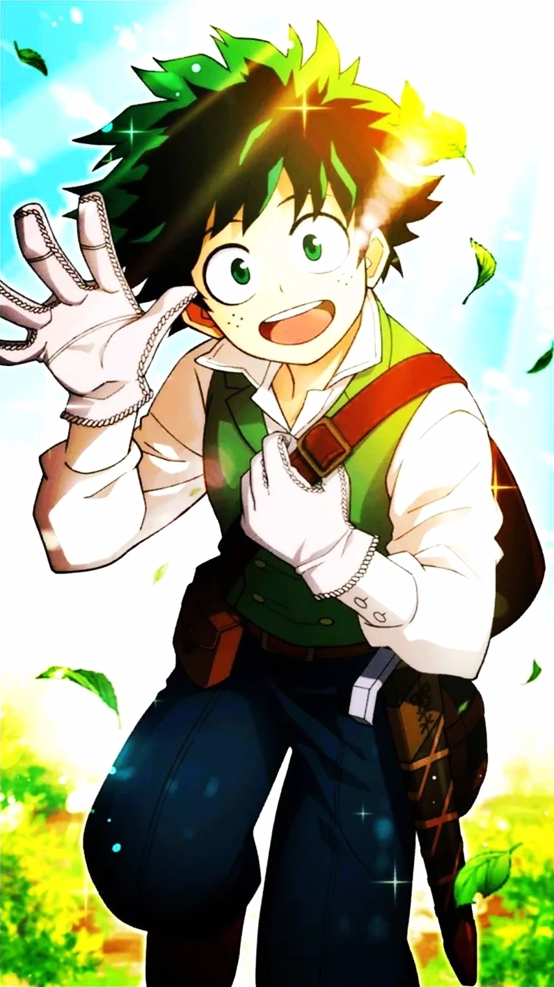 Tải ngay ảnh Midoriya đẹp nhất cho hình nền anime cực đỉnh