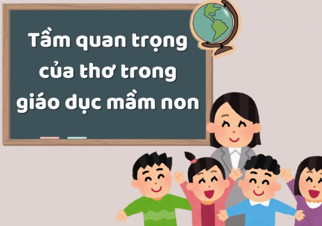 Tầm quan trọng của thơ trong giáo dục mầm non