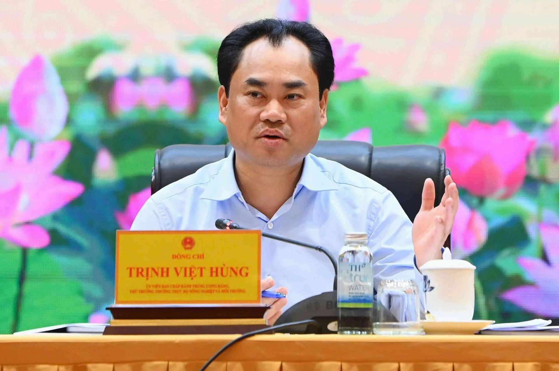 Tân Bộ trưởng Bộ Nông nghiệp và Môi trường Trịnh Việt Hùng chia sẻ chiến lược phát triển