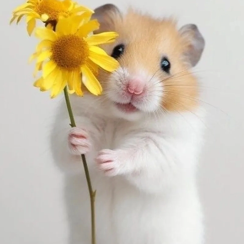 Tăng độ cute bằng avatar chuột hamster meme siêu xịn
