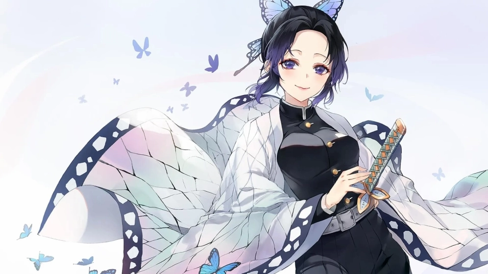 Thay diện mạo mới cho máy với hình nền anime ảnh Shinobu siêu chất