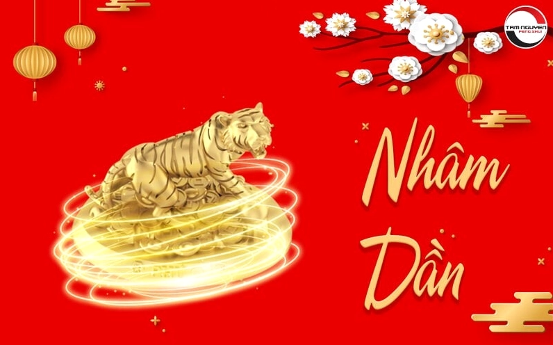 Thiên can Nhâm đứng thứ 9 trong bảng 10 Thiên can