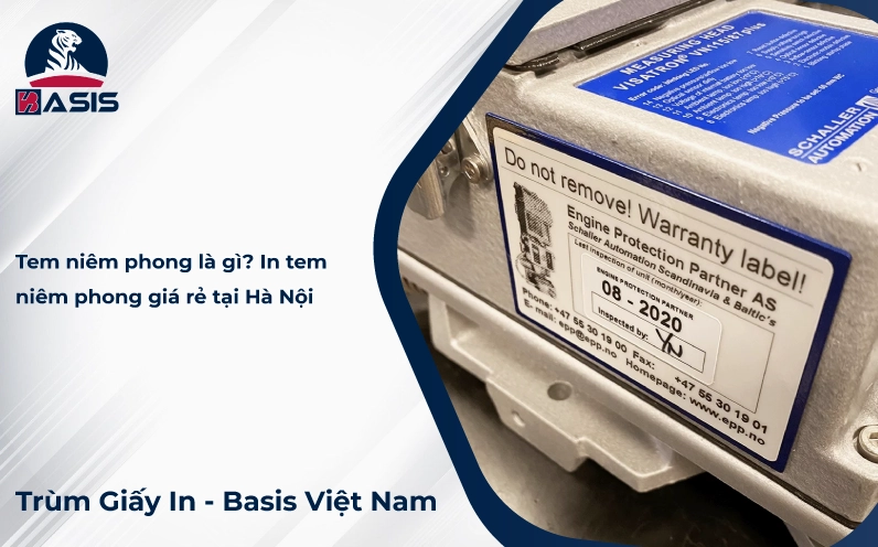 Thiết kế tem bảo mật thông tin