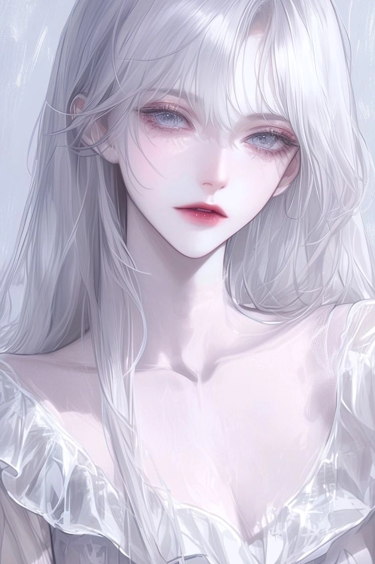 Thiếu nữ anime trong khung cảnh mộng mơ huyền ảo