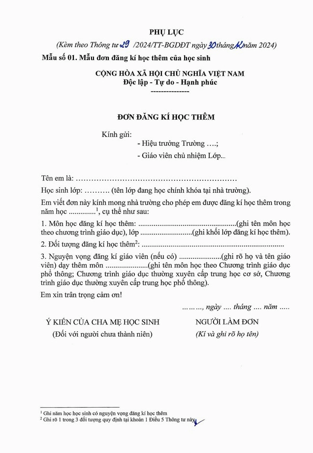 Thông tư 29/2024/TT-BGDĐT quy định về dạy thêm học thêm ảnh 7