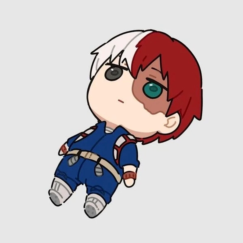 Thưởng thức todoroki shoto chibi siêu ngộ nghĩnh cho fan