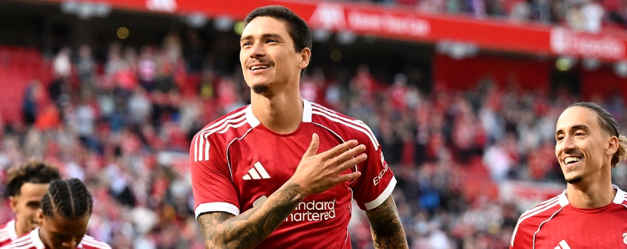 Tiền đạo Nunez của Liverpool có tên trong đội hình tham dự trận tranh Siêu cúp Anh Community Shield