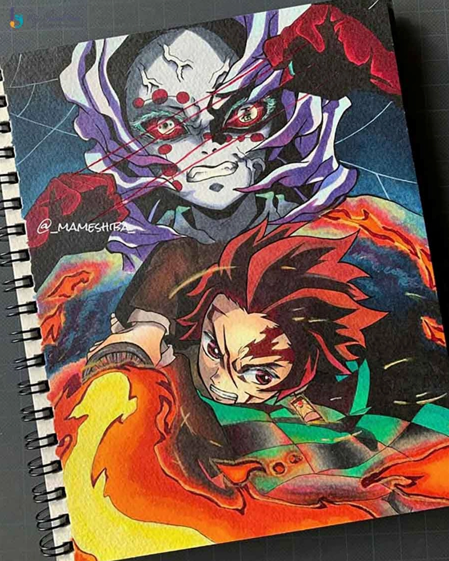 Tranh vẽ anime nam điển trai với phong cách soái ca lạnh lùng