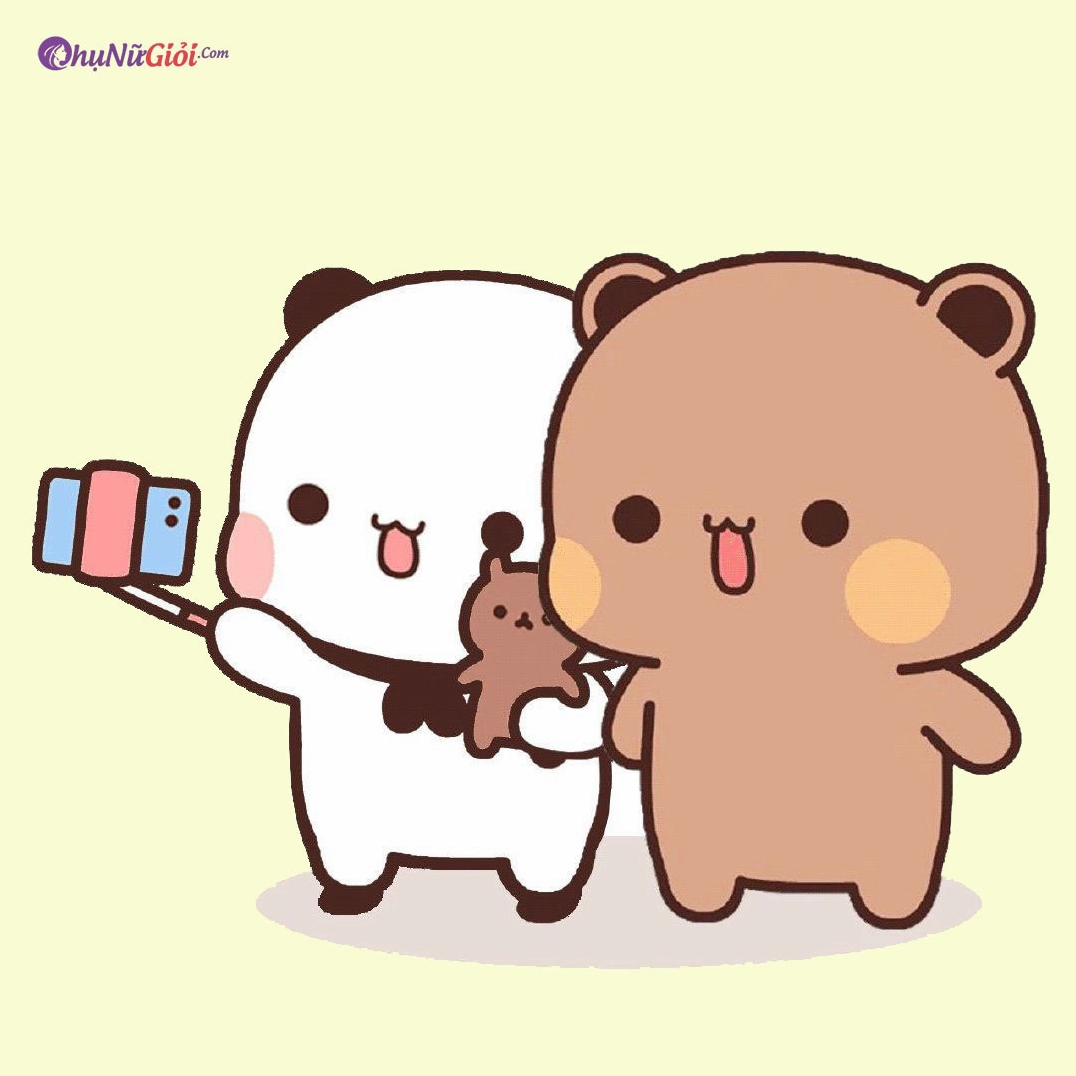 Tranh vẽ cô gái ngộ nghĩnh với những chi tiết đáng yêu