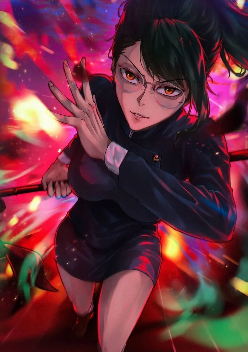 Tuyển tập hình ảnh anime maki zenin siêu ngầu và chất lượng nhất