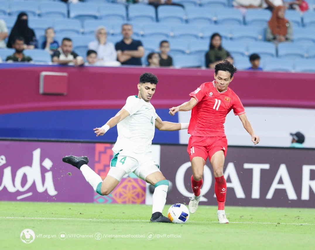 U23 Việt Nam đã không thể tạo nên bất ngờ trước U23 Iraq với sự góp mặt của Ali Jasim