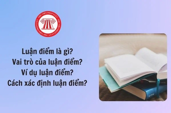 Vai trò của luận điểm và nhận định